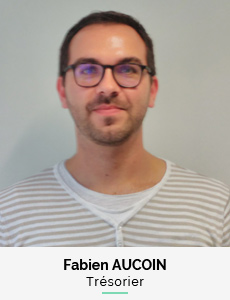 Fabien AUCOIN, trésorier 